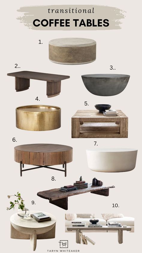 Transitional Coffee Tables Modern Classic Coffee Table, Transitional Coffee Tables, Modern Square Coffee Table, Transitional Coffee Table, Center Table Decor, Classic Coffee Table, Coffee Table Ideas, Contemporary Transitional, Transitional Decor Living Room