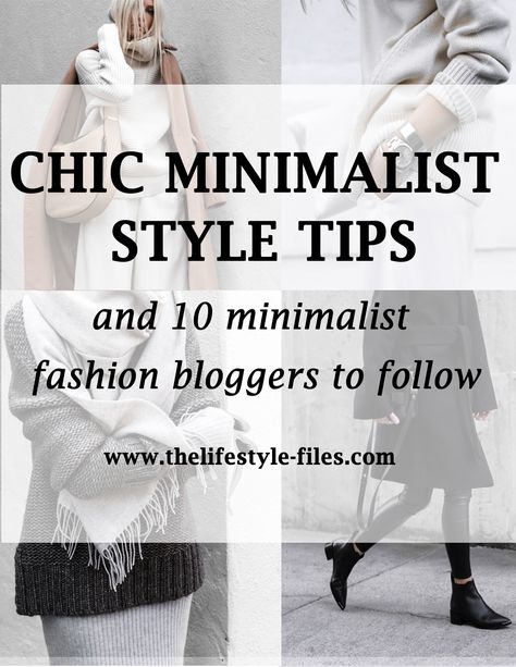 How to dress like a minimalist and 10 minimalist fashion bloggers to follow Bloggers To Follow, Chic Minimalist Style, Aesthetics Fashion, Minimalist Moda, Minimalist Dress, Minimalist Capsule Wardrobe, Style Hijab, Diy Trends, Minimalist Dresses