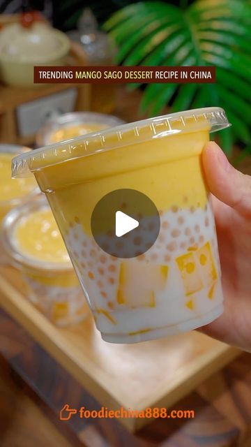 Wayne Shen on Instagram: "Trending mango sago dessert recipe in China. Do you want to try? #recipe #cooking #chinesefood #dessert #mango #sago #fruit" Mango Sago Dessert, Mango Sago Recipe, Sago Dessert, Sago Recipes, Chinese Herbal Tea, Mango Desserts, Mango Sago, Mango Dessert Recipes, Mango Dessert