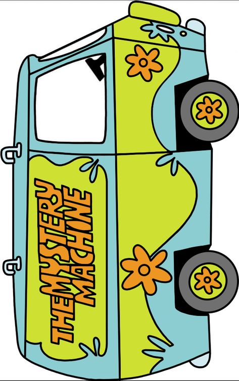 Scooby Doo Bathroom Ideas, Easy Scooby Doo Drawing, Mystery Machine Wagon Diy, Scooby Doo Clipart, Cartoon Decoration Ideas, Scooby Doo Font, Scooby Doo Halloween Decor, Scooby Doo Ra Theme, Scooby Doo Door Decoration