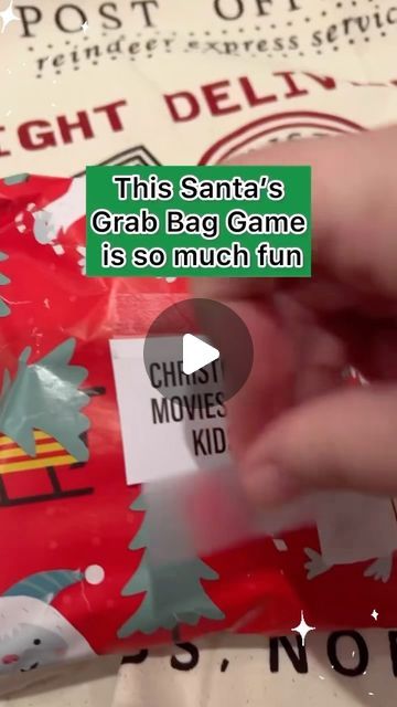 Jesse Cooper on Instagram: "SANTAS GRAB BAG GAME - Reshare from @playpartyplan remember it doesn’t have to be presents, it could be chore cards, it could be candy, these games are made to be retrofitted to your family and what works best for you! ❤️❤️❤️🎅🏻🎅🏻🎅🏻🎄❄️❄️✨✨✨ #SantasGrabGame #Santa #Santa’sHolidays#" Santa's Grab Bag Game, Santas Grab Bag Game, Couples Baby Shower Games, Christmas Food Crafts, Chore Cards, Thanksgiving 2024, Minute To Win It Games, Couples Baby Showers, Holiday Party Games