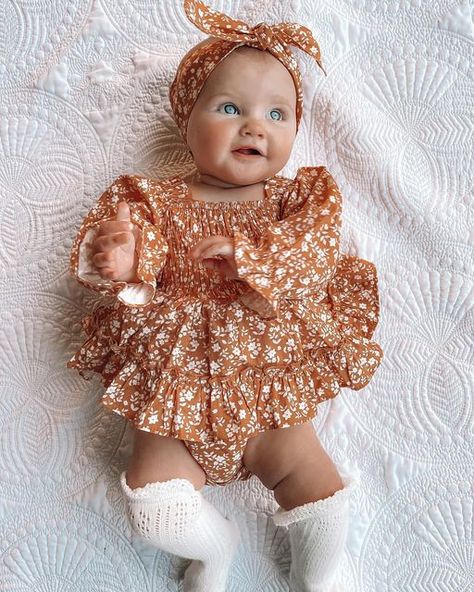 Arabella And Rose ™️ Est 2012 on Instagram: "Summer in the Scout Romper 🍂🧡🌼 Sizes 000-3 ready to ship today! @littlemiss_summer_ https://arabellaandrose.com.au/product-category/baby-girl/" Romper Fall Outfit, Fall Outfits For School, Bubble Romper, Baby Girl Romper, Fall Baby, School Outfits, Baby Girl, Fall Outfits, Rompers