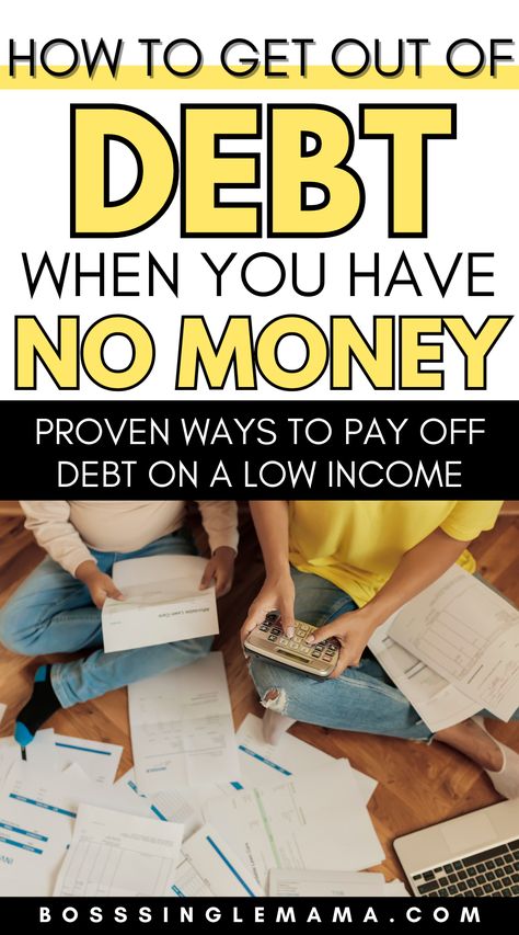 how to get out of debt on a low income Get Out Of Debt When You're Broke, How To Get Out Of Debt On A Low Income, How To Get Out Of Debt, Simple Business Ideas, Healthy Finances, Budget Journal, Budgeting Ideas, Debt Plan, Paying Off Debt