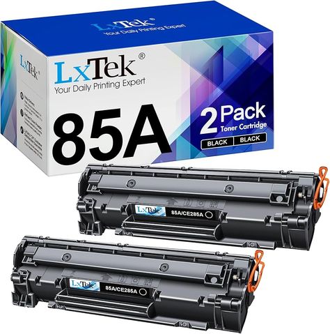 Amazon.com: LxTek Compatible Toner Cartridge Replacement for HP 85A CE285A to compatible with Laserjet Pro P1102W, Pro P1109W M1212NF Printer (Black, 2-Pack) : Office Products Toner Cartridge, Office Products, Toner, 2 Pack, Printer, Black