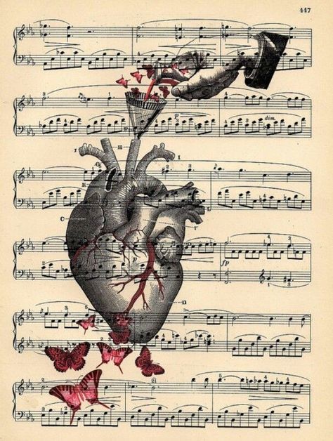 Human Anatomy Vintage, Art Inspired By Music, Art Human Anatomy, Music Is Medicine, Music Is Everything, Anatomy Vintage, Anatomical Heart Art, Enjoying Music, Medical Wallpaper