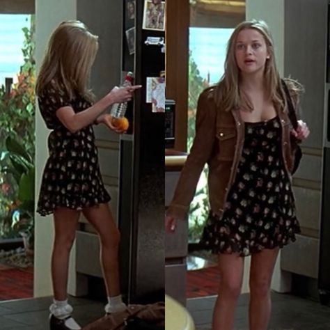 Fear 1996, 90s Inspired Outfits, Mark Wahlberg, Movies Outfit, Alyssa Milano, 90s Outfit, Movie Fashion, Reese Witherspoon, Fashion Tv