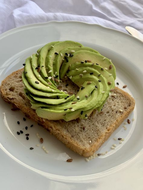 Avocado rose Avocado Rose, Avocado Toast, Avocado, Toast, Health