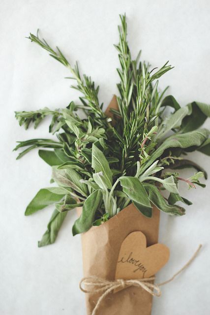 Herb Kitchen, Herb Bouquet, Herb Gifts, Vegetable Packaging, Herb Shop, Magia Das Ervas, Herb Farm, Arte Floral, Brown Paper