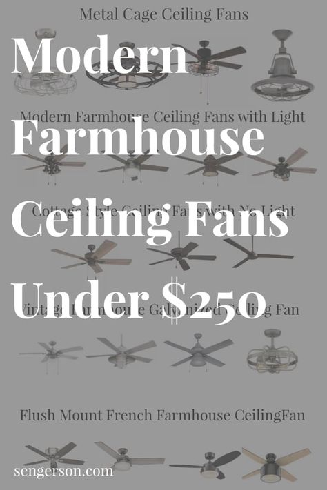 Farmhouse Ceiling Fans, Farmhouse Style Ceiling Fan, Modern Farmhouse Ceiling, Windmill Ceiling Fan, Farmhouse Family Rooms, Bedroom Fan, Living Room Ceiling Fan, Farmhouse Ceiling, Farmhouse Decor On A Budget