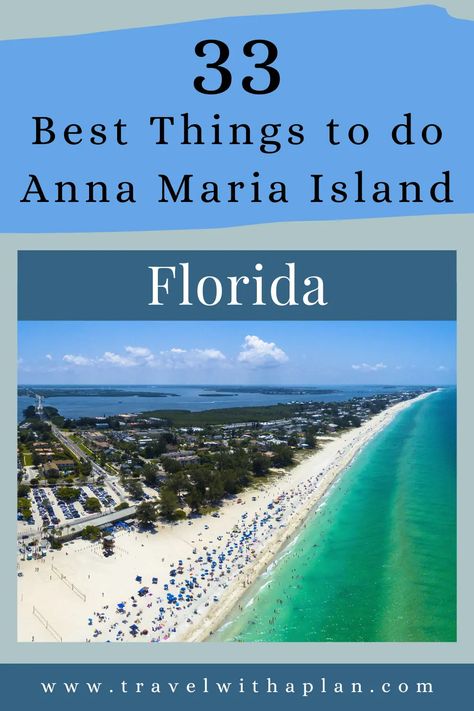 Things To Do In Florida, Florida Vacation Spots, Florida Travel Destinations, Anna Maria Island Florida, Bradenton Beach, Holmes Beach, Island Destinations, One Day Trip, Family Vacation Destinations