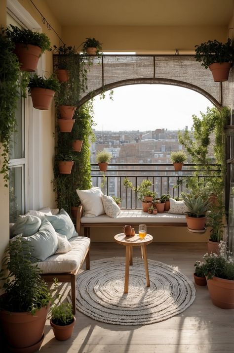 Transform Your Outdoor Space: 25 Balcony Ideas for a Perfect Haven Home Balcony Design Outdoor, Whimsical Balcony, Cute Balcony Ideas, Large Balcony Ideas, Balcony Remodel, Fall Balcony, Back Balcony, Big Balcony Ideas, Italian Balcony