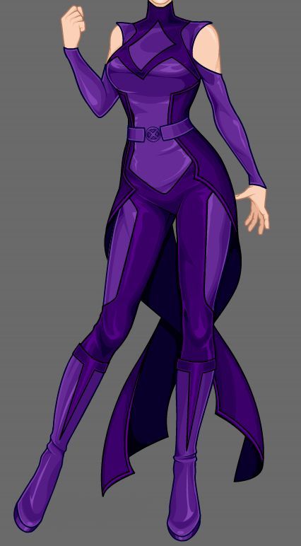 Purple Superhero Suit, Villain Suit, Purple Superhero, Cat Noir Adrien, Superhero Outfits Design, Heroes And Villains Costumes, Superhero Costumes Female, Superhero Suits, Marvel Costumes