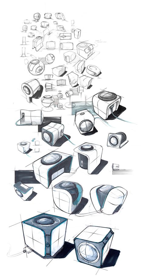 Finger Sketch, Modele Impression 3d, Industrial Design Portfolio, Structural Drawing, Architecture Drawing Sketchbooks, Camera Drawing, Camera Design, Object Drawing, Industrial Design Sketch