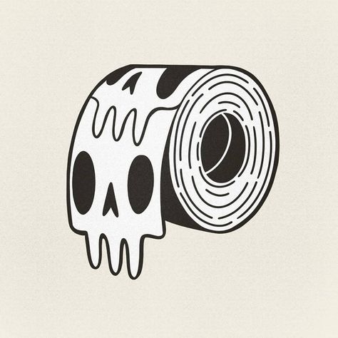 Behemot on Instagram: “Don't forget to stock up on that toilet paper, people. . . . #illustration #illustrator #illustration_daily #illustrationoftheday…” Toilet Illustration, Punk Illustration, Plywood Art, Paper Logo, Cartoon Style Drawing, Cute Little Tattoos, Paper People, Paper Illustration, People Illustration