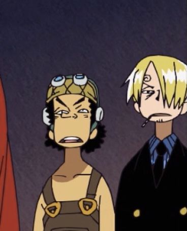 Sanji X Usopp Fanart, Sanji Funny Face, Usopp Pre Timeskip, Pre Timeskip Sanji, Usopp X Sanji, Sanji And Usopp, Sanji X Usopp, Usopp Fanart, One Piece Usopp