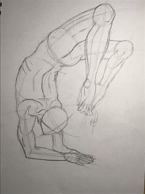 Male gymnast ( anatomy practice ) Drawing Poses Gymnastics, Pose Reference Gymnastics, Anatomy Drawing Practice Pose Reference, Gymnastic Poses Drawing, Bending Over Pose Reference Drawing, Ballet Drawing Reference, Contortionist Poses Drawing, Body Practice Drawing, Gymnastics Poses Drawing Reference