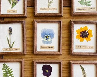 Pressed flower craft