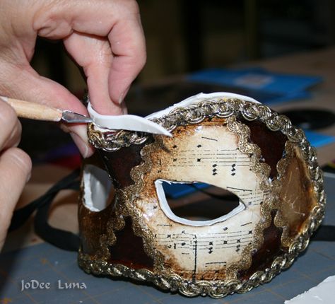 How to Make a Masquerade Mask Part I | JoDee Luna's Blog Diy Masquerade Mask, Masquerade Mask Diy, Venetian Masquerade, Mask Masquerade, Venetian Masks, Venetian Mask, Cosplay Tutorial, Mardi Gras Mask, Masks Art