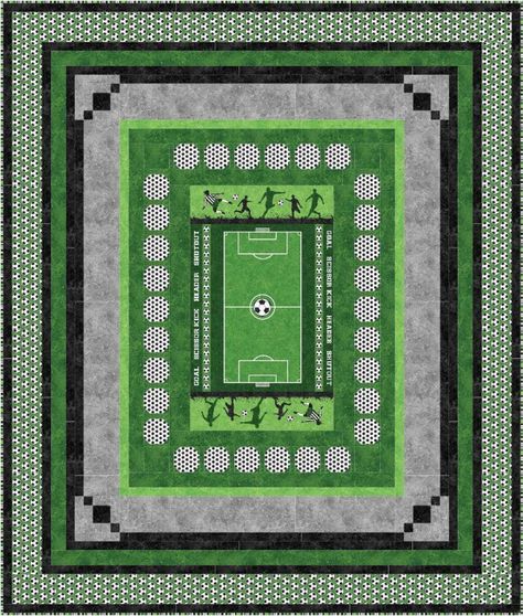 Soccer Quilt, Golf Quilt, Japanese Quilt Patterns, Quilt Panels, Sports Quilts, Panel Quilt Patterns, Fish Quilt, Baby Quilt Pattern, The Quilt Show