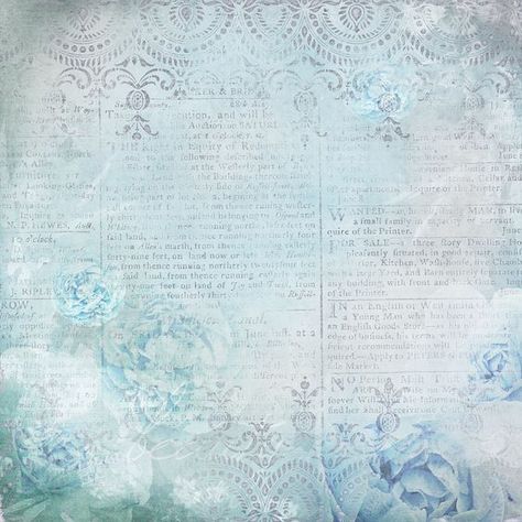 Blue Scrapbook, Papel Vintage, Decoupage Printables, Vintage Paper Background, Watercolor Card, Printable Scrapbook Paper, Digital Scrapbook Paper, Scrap Paper, Background Vintage