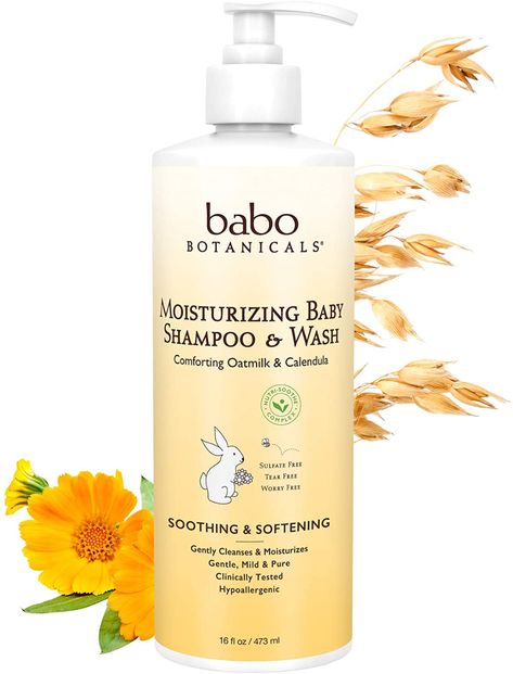 Shampoo For Dry Scalp, Babo Botanicals, Cradle Cap, Sensitive Scalp, Pregnancy Safe Products, Baby Lotion, Baby Shampoo, Moisturizing Shampoo, Dry Scalp