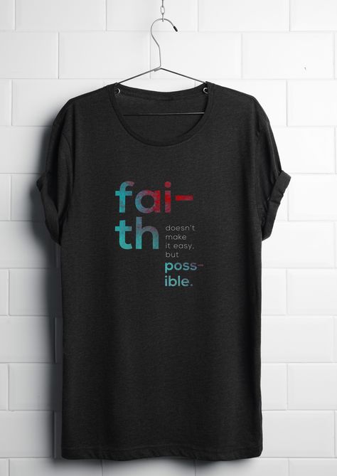 Check out this @Behance project: “Faith t-shirt design.” https://www.behance.net/gallery/53696253/Faith-t-shirt-design Top Tshirt Designs, Creative T Shirts, T Shirt Design Ideas Creative For Men, Mens Tshirt Designs, Men T Shirt Design Ideas, Tee Shirt Designs Ideas, Cool Shirt Designs Graphic Tees, Creative Shirt Design, Modern T Shirt Design