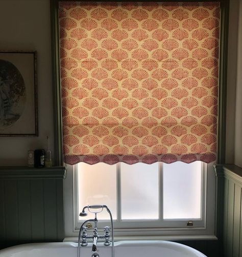 scallop roman blind • Instagram Roman Blind, Roman Blinds, Blinds, Instagram