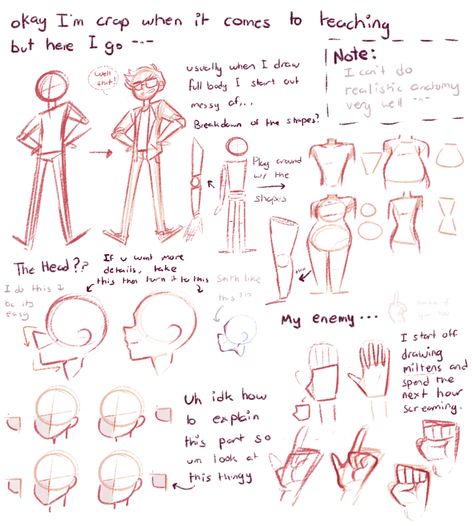 um tutorial thing by https://laser-pancakes.deviantart.com on @DeviantArt Some Drawings, Body Drawing Tutorial, Poses References, Guided Drawing, Anatomy Art, Art Tutorials Drawing, Digital Art Tutorial, Art Inspiration Drawing, Art Tips