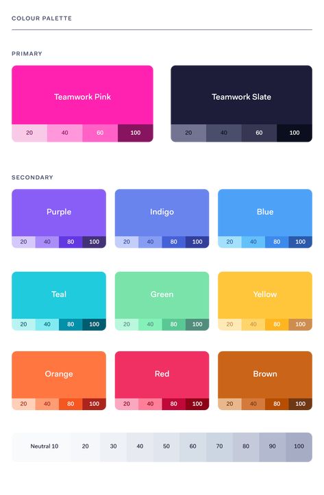 Introducing Teamwork’s new brand | Teamwork.com App Color Palette, Corporate Color Palette, 12 Color Palette, Rainbow Color Palette, Web Design Color, Corporate Marketing, Flat Color Palette, Ui Color, Gradient Color Design