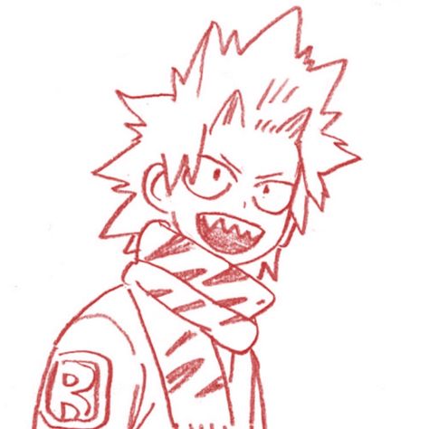 Kirishima Doodle, Kirishima Widget, Kirishima Tattoo, Kirishima Manga Icon, Eijirou Kirishima Icon, Kirishima Drawing, Kirishima Aesthetic, Kirishima Manga, Eijirou Kirishima