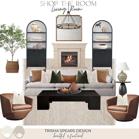 Modern Classic Living Room, Open Living Room Design, New House Living Room, Condo Living Room, Living Room Update, Living Room Design Inspiration, Classic Living Room, Open Living Room, Living Room Decor Cozy