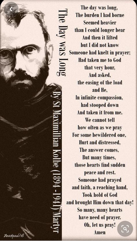 Saint Maximillian Kolbe, Prayers Quotes, Morning Offering, Maximilian Kolbe, St Maximilian, Kneeling In Prayer, Saint Quotes Catholic, Saint Quotes, Catholic Quotes