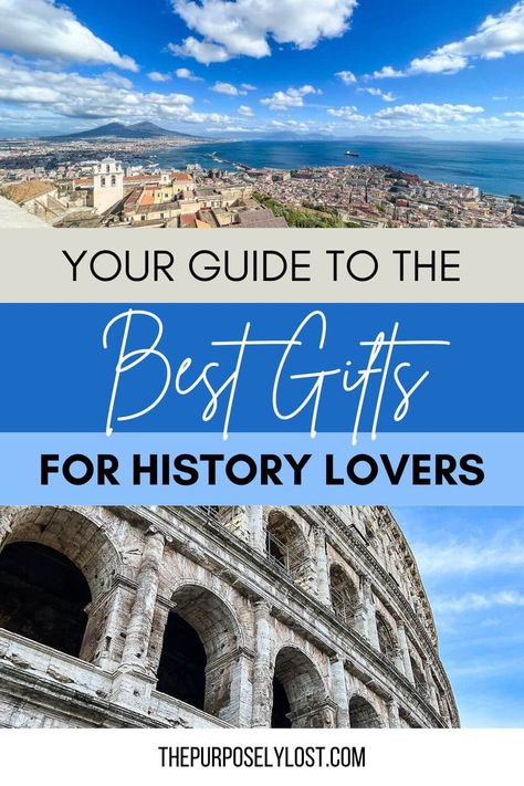 Presents For History Lovers, History Buff Gifts, Gifts For History Lovers, Gifts For History Buffs, Living History Museum, Mystery Of History, Men Gifts, Amazing Gifts, History Teachers