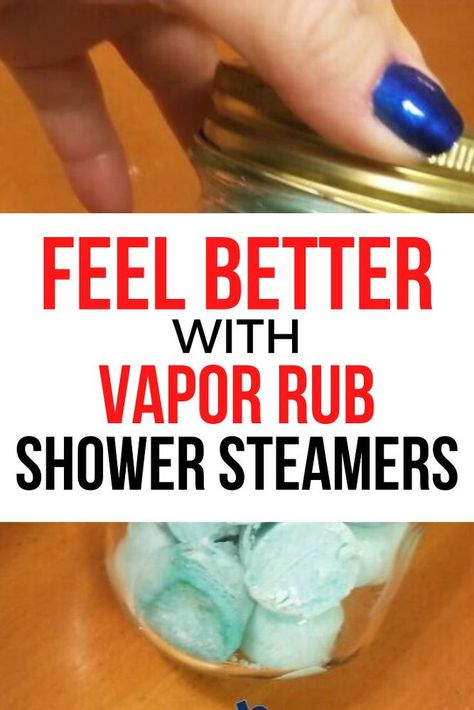 Diy Vicks, Shower Cubes, Homemade Vicks, Vicks Shower, Shower Steamers Diy, Vicks Vapor Rub, Vicks Vapor, Melt Recipe, Vapor Rub