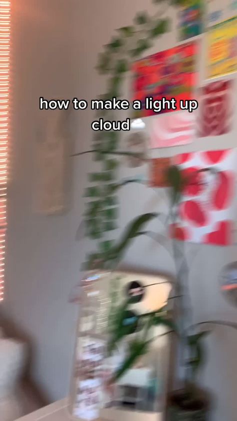 🪴💟(@sophs.room) on TikTok: how to make a light up cloud☁️😋 #xyzbca #fyp Cute Harry Potter Room Ideas, Easy Crochet Room Decor, Light Up Cloud, Aesthetic Crafts, Room Decor Videos, Diy Room Decor Videos, Diy Room Decor For Teens, Easy Diy Room Decor, Hippy Room