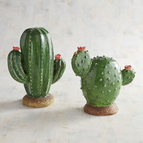 Clay Cactus, Ceramic Cactus, Cactus House Plants, Cactus Ceramic, Cactus Planta, Cactus Party, Cactus Diy, Creation Art, Cerámica Ideas