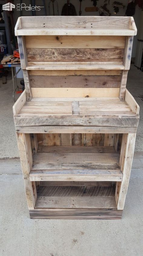 Repurposed Pallets Diy, Pallet Planters, Outdoor Pallet, 1001 Pallets, Pallet Projects Furniture, Upcycling Diy, Harvest Recipes, Outdoor Furniture Plans, Wooden Pallet Projects