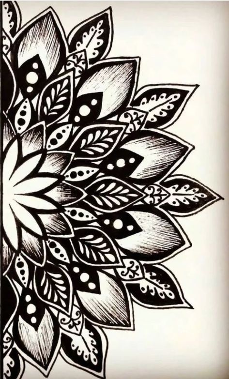 Half Mandala Half Flower, Mountain Mandala, Girl Stomach Tattoos, Hip Tattoo Ideas, Leopard Print Tattoos, Mandala Wrist Tattoo, Mandela Designs, Men Flower Tattoo, Flower Tattoo Stencils