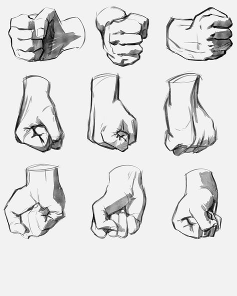 And day 3 #monthlychallenge #artchallenge #hands #drawings #artstudies #fist Drawing Hands, Hand Gestures, Hand Drawing Reference, Anatomy Sketches, Hand Reference, Body Reference Drawing, 캐릭터 드로잉, Anatomy Drawing, Poses References