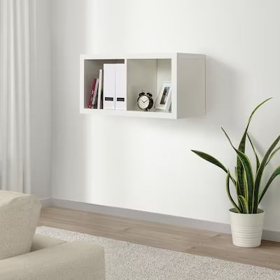 KALLAX shelving units - IKEA Cube Wall Shelf, Ikea Kallax Shelving, Kallax Shelf Unit, Kallax Shelving Unit, Free Standing Shelves, Cube Storage Unit, Kallax Shelf, Ikea Shelves, Cube Shelves