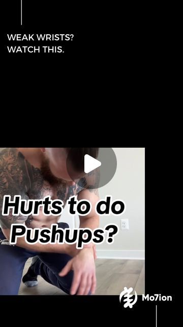 Mo7ion on Instagram: "Weak wrists? Watch @fitfrhome as these mobility exercises will help with your push ups, calisthenics, front squats, boxing and much more⬇️

Wrist pain? Weak wrists? Hurts to do basic stuff like pushups? Let’s fix the problem.

First you want to rule out any serious injuries or conditions with your wrist, if you think it might be something that needs a professional opinion…get one!

Now if it’s a simple mobility and strength issue - try some of these key moves. Start with little weight placed on the wrist and gradually increase how much you lean into it over time. You will see a huge difference if you do these consistently over time.

——————
CHECK OUT BIO LINK 🔗 for:
📖 Free guides and regular advice to look, feel and move like a better athlete💥
——————

#wrists #wris Wrist Exercises Strength, Wrist Strengthening Exercises, Weak Wrists, Wrist Exercises, Wrist Pain, Front Squat, Mobility Exercises, Strengthening Exercises, Push Ups