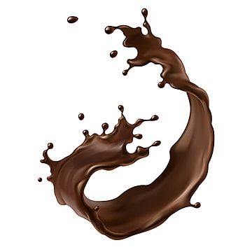 Chocolate Splash, Chocolate Logo, Splash Effect, Milk Splash, Vector Food, Chocolate Swirl, Watercolor Splash, Vintage Grunge, Food Illustrations