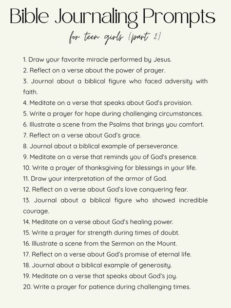 Feel free to use these prompts to explore your faith, express your thoughts, and deepen your relationship with God through your journaling. Journal Prompts To Get Closer To God, Bible Study Prompts, Faith Journal Prompts, Christian Prompts, Starting Journaling, Christian Writing Prompts, Bible Prompts, Bible Journaling Prompts, Bible Journal Prompts