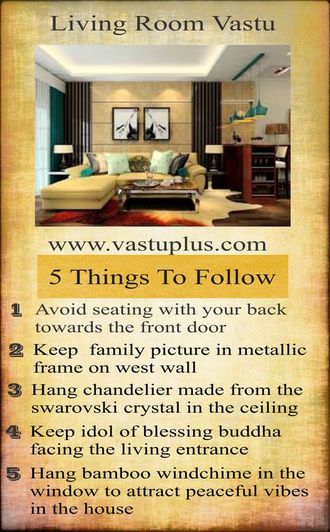 How To Feng Shui Your Home, Vastu House, Drawing Room Interior, Indian House Plans, Indian Living Rooms, Feng Shui House, Living Room Family, Indian Home Design, Vastu Tips