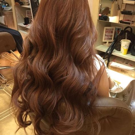 Chestnut Red Brown Hair, Ginger Lowlights In Brown Hair, Cute Auburn Hair, Burnett Hair Color Ideas, Romantic Style Aesthetic, Ginger Hair Inspo, Light Auburn Hair, Chestnut Hair, Chestnut Hair Color