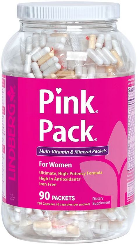 Pink Pack for Women (Multi-Vitamin & Mineral), 90 Packets #beautysuppliment #supplements #beautyhacks Multi Vitamins For Women, Cave Town, Multi Vitamins, Magnesium Bisglycinate, Vitamin Packs, Multi Vitamin, Alpha Lipoic Acid, Vitamin B Complex, Vitamin K2