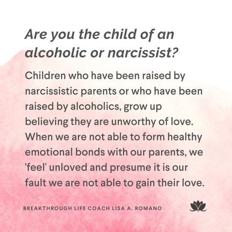 Narc Father, Parent Wounds, Codependency Healing, Adult Children Of Alcoholics, Alcoholic Parents, Children Of Alcoholics, Alcohol Quotes, Speak Your Truth, Narcissism Relationships