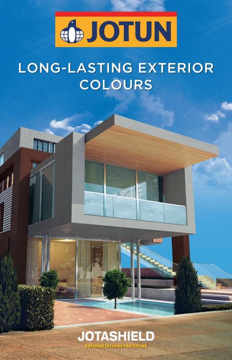 JotaShield 120 Exterior Colour Collection Malaysia Jotun Paint, Colour Collection, Exterior Paint Colors For House, Roller Set, Residential House, House Paint Exterior, Exterior Paint Colors, Protecting Your Home, Paint Colors For Home