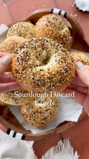 Sourdough Discard Bagels, Discard Bagels, The Number 2, Baking Measurements, Orange Cake Recipe, Moonshine Recipes, Homemade Bagels, Bagel Recipe, Sourdough Discard