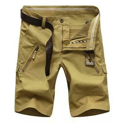 #-@& Summer Beach Zipper Pocket Cargo Shorts Mens Plus Size... Man Street Style, Half Pant, Kids Shirts Design, Military Shorts, Mens Fashion Sneakers, Casual Shorts Men, Casual Cargo Pants, Black Pants Men, Short Men Fashion